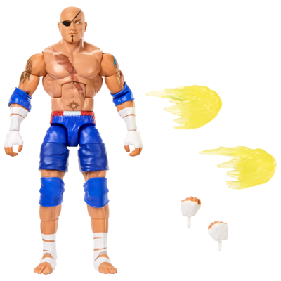 WWE X STREET FIGHTER ELITE COLLECTION - BATISTA AS SAGAT - Toyworld Frankston