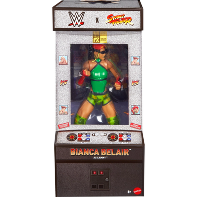 WWE X STREET FIGHTER ELITE COLLECTION - BIANCA BELAIR AS CAMMY - Toyworld Frankston