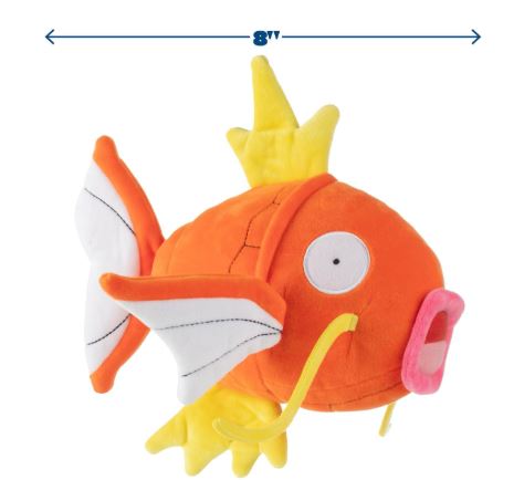 POKEMON 8IN PLUSH MAGIKARP - Toyworld Frankston