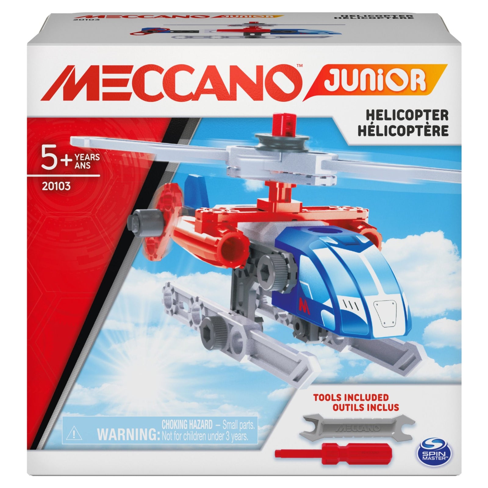 MECCANO JUNIOR ACTION BUILDS - HELICOPTER - Toyworld Frankston