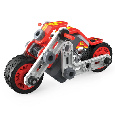 MECCANO JUNIOR ACTION BUILDS - MOTORBIKE MOTO - Toyworld Frankston