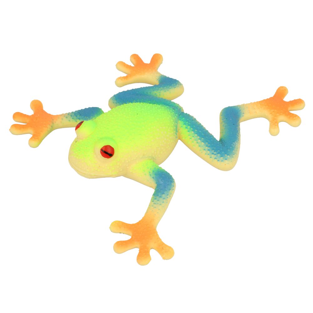 RED EYED GREEN TREE FROG BEANIE ANIMAL - Toyworld Frankston