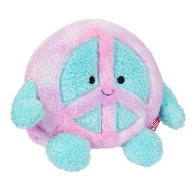 BUMBUMZ RETROBUMZ 4.5 INCH PLUSH - MEGS THE PEACE SIGN - Toyworld Frankston