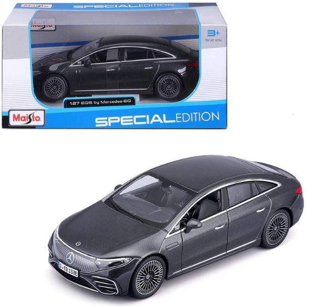 MAISTO 1:27 2022 EQS MERCEDES BENZ EQ DIECAST MODEL SPECIAL EDITION - Toyworld Frankston