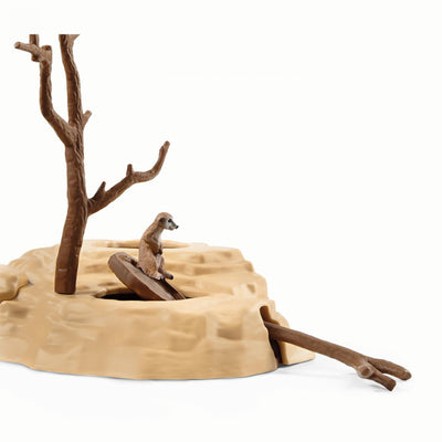 SCHLEICH - WILD LIFE - MEERKAT HANGOUT