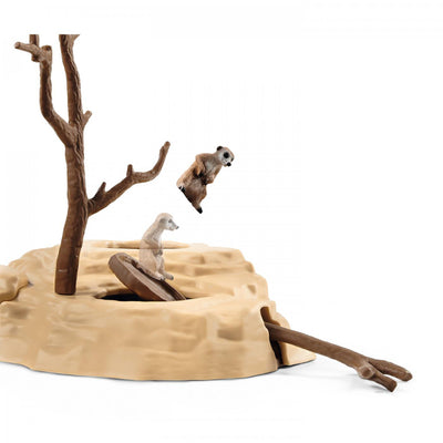 SCHLEICH - WILD LIFE - MEERKAT HANGOUT