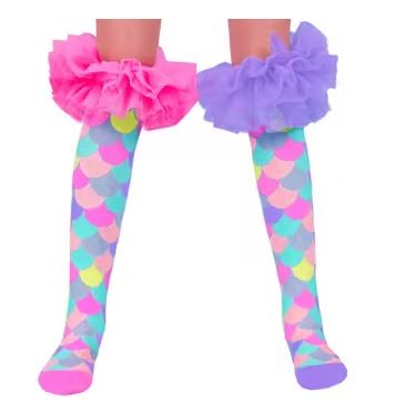 MADMIA MERMAID FRILLS TODDLER SOCKS - Toyworld Frankston
