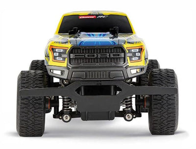 CARERRA REMOTE CONTROL - 1:18 FORD F-150 YELLOW RAPTER - Toyworld Frankston