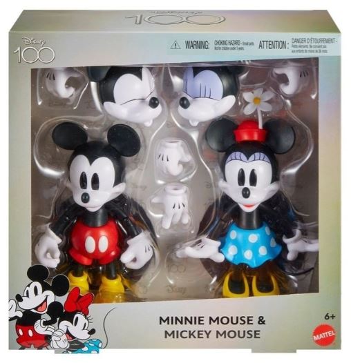 DISNEY 100 - PREMIUM MINNIE & MICKY MOUSE - Toyworld Frankston