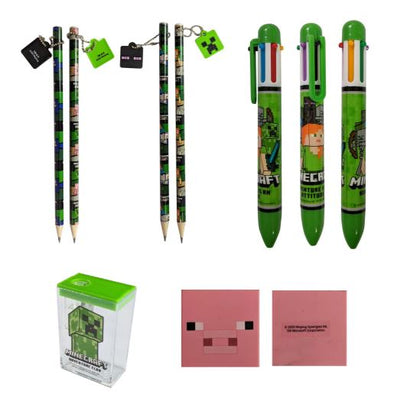 MINECRAFT PEN AND PENCIL SET - Toyworld Frankston
