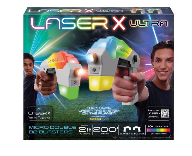 LASER X UTLRA MICRO DOUBLE B2 BLASTERS - Toyworld Frankston