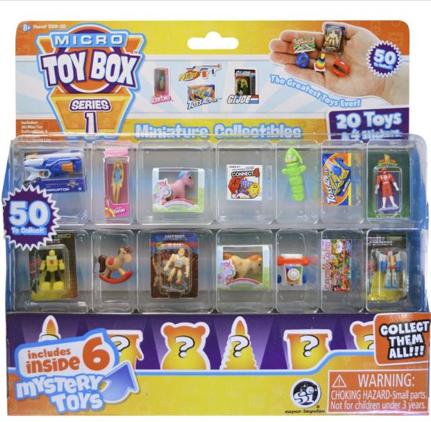 MICRO TOYBOX SERIES 1 20 PC WINDOW BOX - Toyworld Frankston