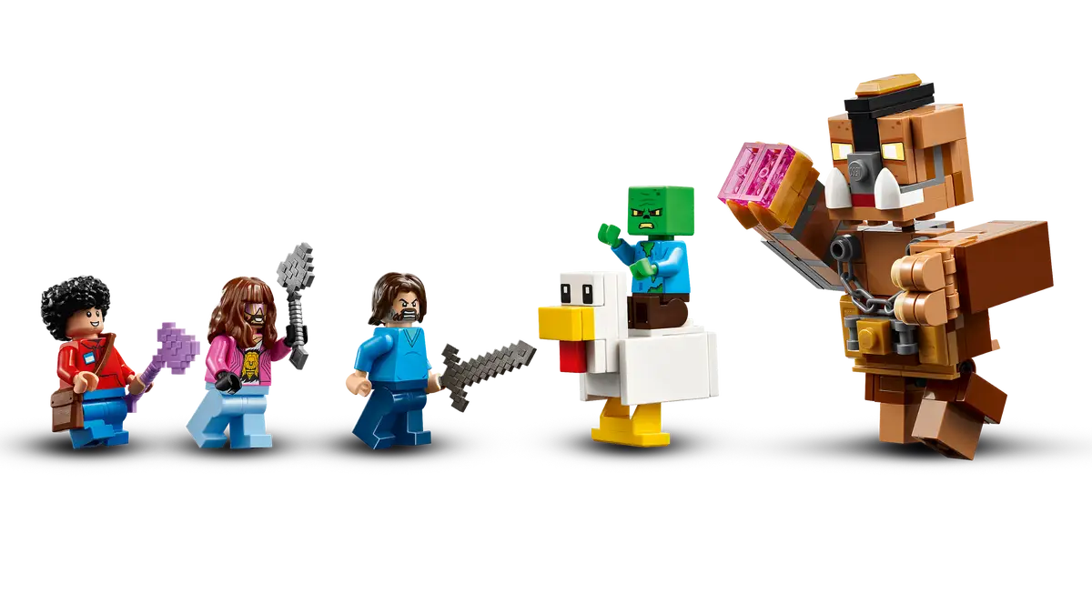 LEGO MINECRAFT 21272 WOODLAND MANSION FIGHTING RING