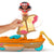 FISHER PRICE - LITTLE PEOPLE DISNEY PRINCESS MOANA AND MAUI'S CANOE - Toyworld Frankston