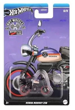 HOT WHEELS MOTORCYCLE CLUB - HONDA MONKEY Z50 - Toyworld Frankston