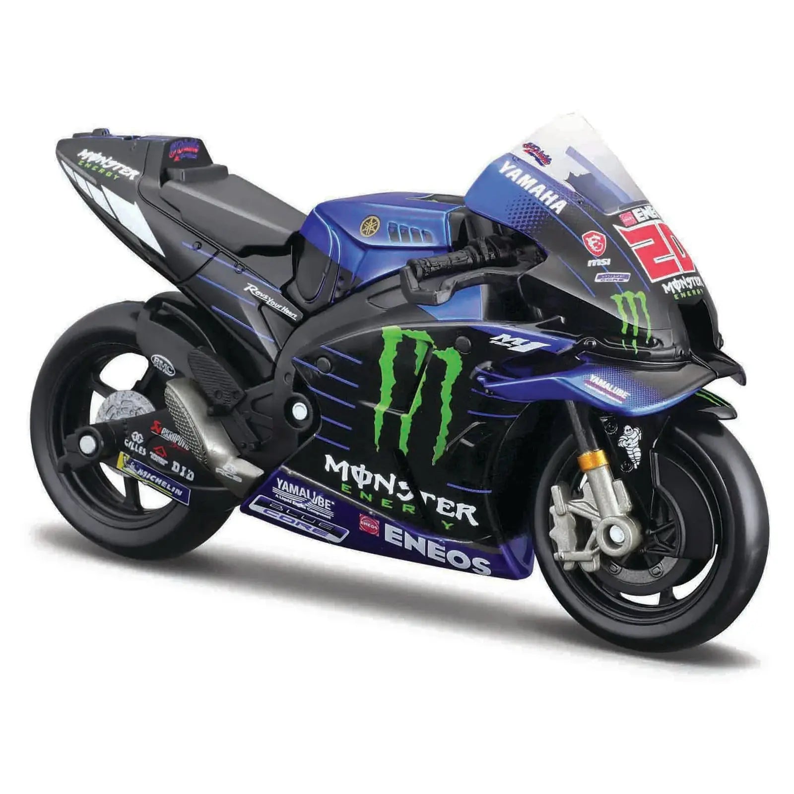 MAISTO MOTORCYCLES 1:18 MOTO GP 2022 YAMAHA FACTORY RACING - Toyworld Frankston