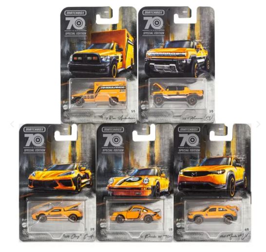 MATCHBOX MOVING PARTS 70 YEARS SPECIAL EDITION - Toyworld Frankston