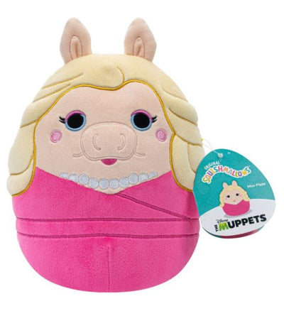 SQUISHMALLOWS - 7.5 INCH PLUSH - MUPPETS MISS PIGGY