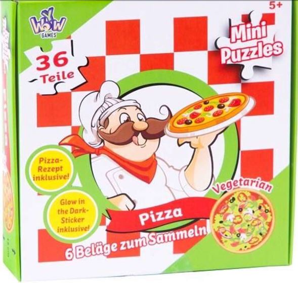 Pizza mini puzzle - Toyworld Frankston