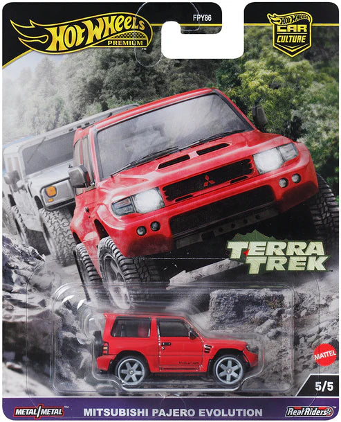 HOT WHEELS TERRA TREK - MITSUBISHI PAJERO EVOLUTION - Toyworld Frankston
