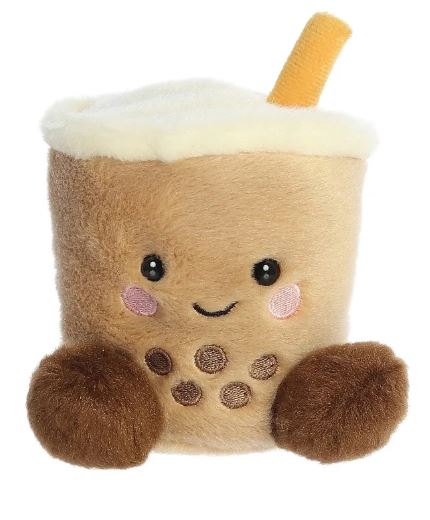 PALM PALS - MILKY TEA BOBA 5" PLUSH - Toyworld Frankston