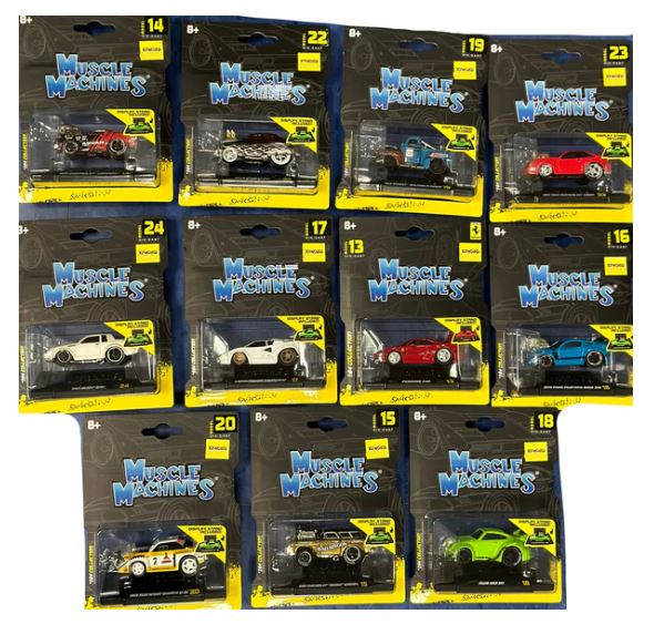 MAISTO 1:64 MUSCLE MACHINES DIE CAST - Toyworld Frankston