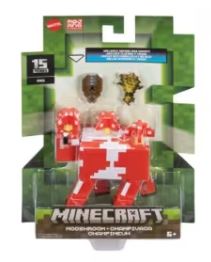 MINECRAFT 15 YEARS - MOOSHROOM FIGURE - Toyworld Frankston