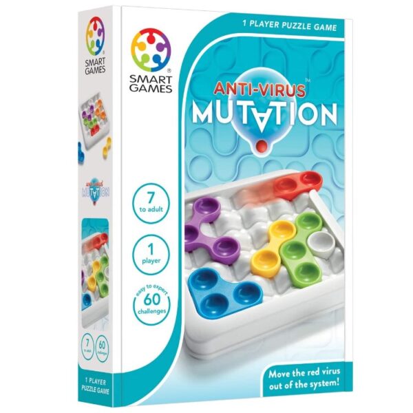 SMART GAMES ANTI VIRUS MUTATION PUZZLE GAME - Toyworld Frankston