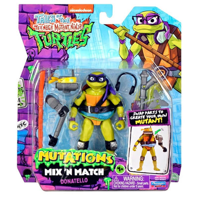 TEENAGE MUTANT NINJA TURTLES MIX N MATCH MUTATIONS - DONATELLO - Toyworld Frankston