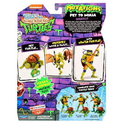 TEENAGE MUTANT NINJA TURTLES MUTATIONS PET TO NINJA - DONATELLO