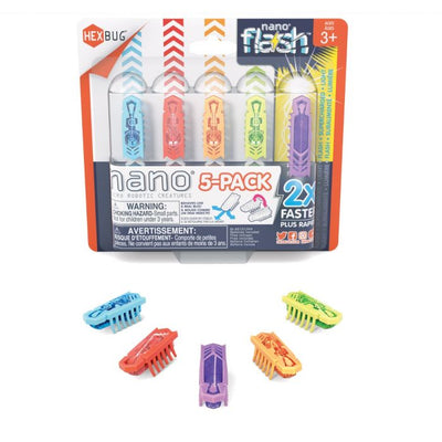 HEX BUG FLASH NANO 5 PACK - Toyworld Frankston