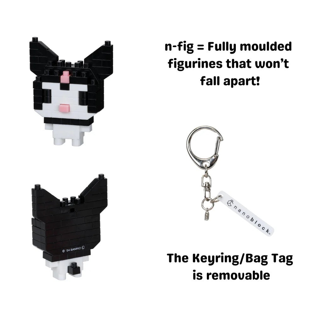 NANOBLOCK N-FIG SANRIO KUROMI - Toyworld Frankston