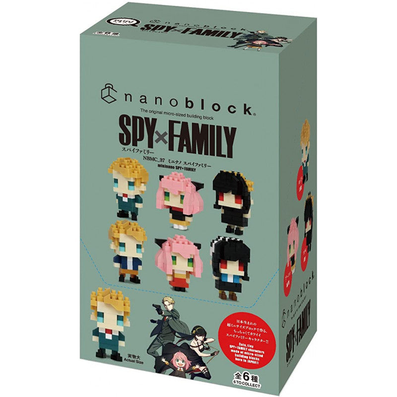 NANOBLOCKS - SPY X FAMILY VOL 1 BOX - Toyworld Frankston