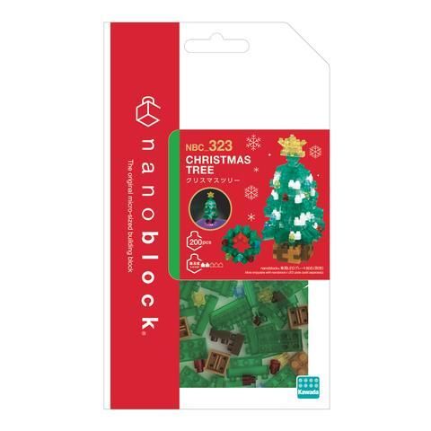 NANOBLOCK CHRISTMAS TREE 323 - Toyworld Frankston