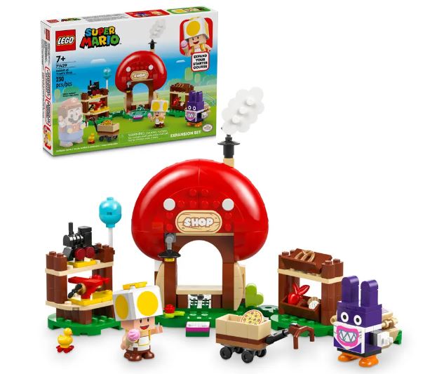 LEGO 71429 SUPER MARIO - NABBIT AT TOADS SHOP EXPANSION SET