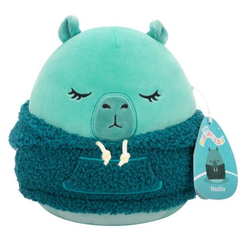 SQUISHMALLOWS - 7.5 INCH SPECIALTY PLUSH - NASTIA THE CAPYBARA - Toyworld Frankston