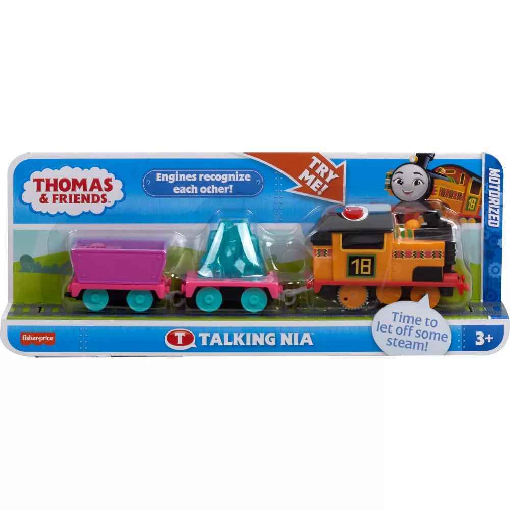 FISHER PRICE - THOMAS AND FRIENDS - MOTORIZED TALKING NIA - Toyworld Frankston