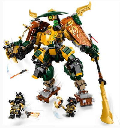 LEGO 71794 NINJAGO - LLOYD AND ARIN'S NINJA TEAM MECHS - Toyworld Frankston