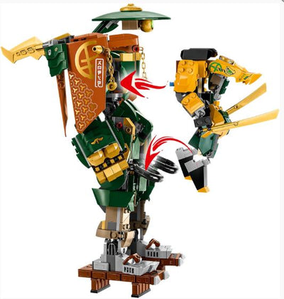 LEGO 71794 NINJAGO - LLOYD AND ARIN'S NINJA TEAM MECHS - Toyworld Frankston