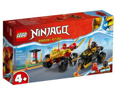 LEGO 71789 NINJAGO - KAIAND RAS'S CAR AND BIKE BATTLE - Toyworld Frankston