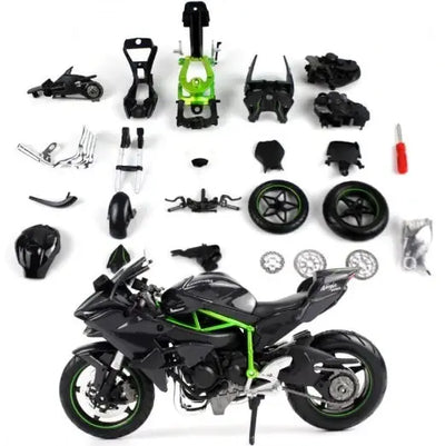 MAISTO MOTORCYCLES 1:12 ASSEMBLY LINE - KAWASAKI NINJA H2R