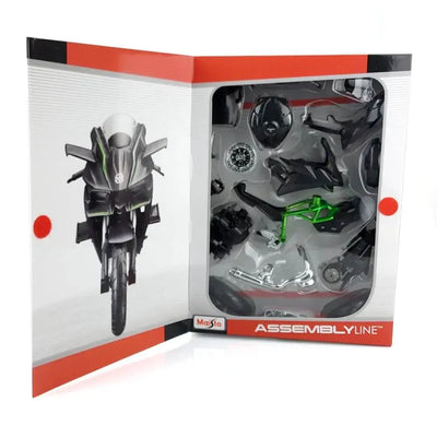 MAISTO MOTORCYCLES 1:12 ASSEMBLY LINE - KAWASAKI NINJA H2R