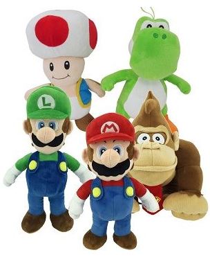 NINTENDO 5 PLUSH ASST 55-60CM - Toyworld Frankston