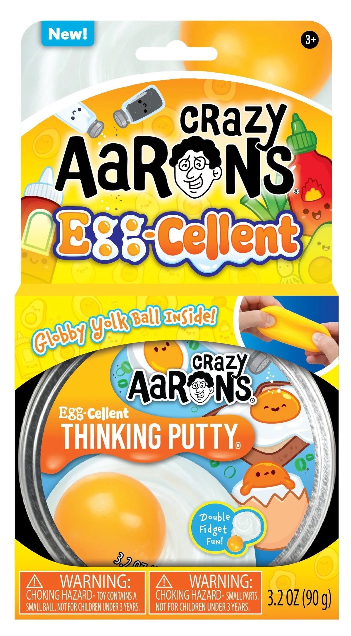 CRAZY AARON'S THINKING PUTTY - EGGCELLENT - TRENDSETTERS