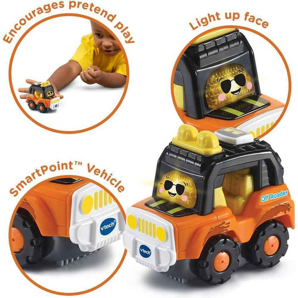 VTech Toot-Toot Drivers Off-Roader – Interaktives Spielzeugauto Mit Licht & Sound Für Kleinkinder