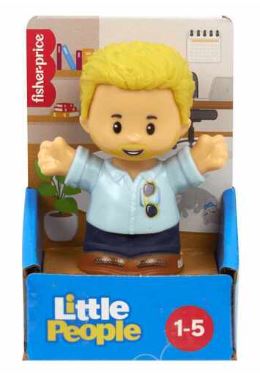 FISHER PRICE LITTLE PEOPLE SINGLE PACK - MAN IN BLUE SHIRT AND SUNGLASSES - Toyworld Frankston