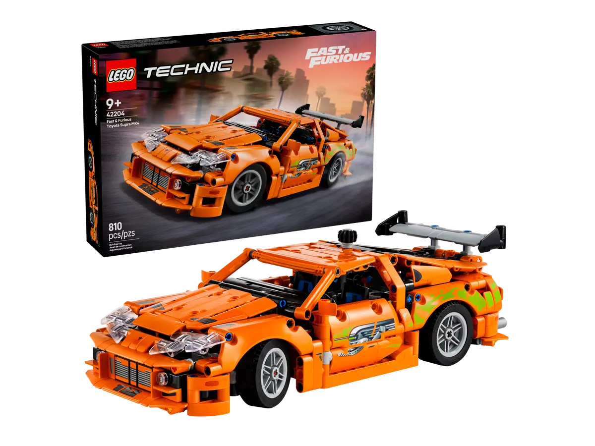 LEGO TECHNIC 42204 FAST AND FURIOUS TOYOTA SUPRA MK4 - Toyworld Frankston