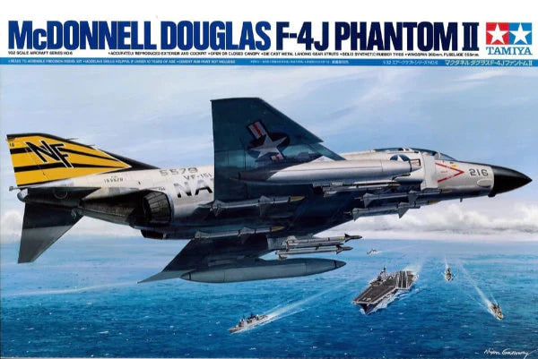 TAMIYA 1/32 SCALE MCDONNELL DOUGLAS F-4J PHANTOM II - Toyworld Frankston