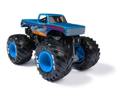 MONSTER JAM 1:64 DIE CAST SINGLE PACK - OVER BORED - Toyworld Frankston