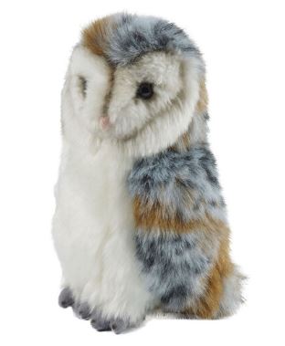 LIVING NATURE BARN OWL SMALL PLUSH - Toyworld Frankston